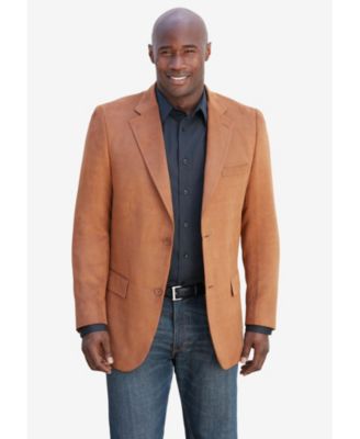 Big & Tall Microsuede Blazer