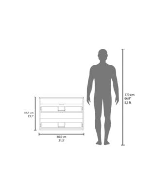 Depew Bathroom Vanity, 2 Drawers, White