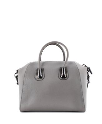 Medium Antigona Bag Leather and Kenya Metal