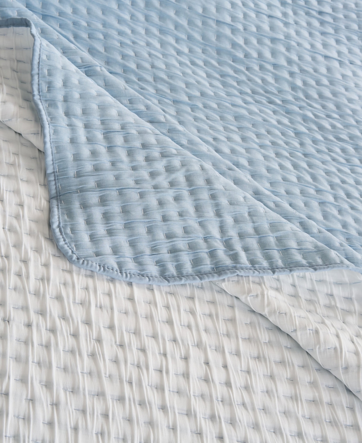 Greenland Home Fashions Homestead Modern Artisan 3-pc. Quilt Set, Full/queen In Blue