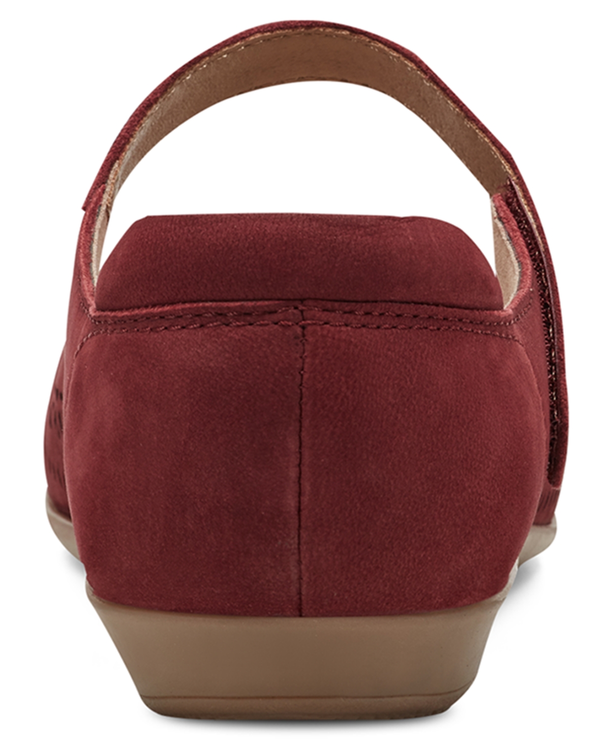 Earth Women's Brady Leather Mary Jane Flats In Red