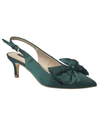 Ladies Quinnbow Slingback Kitten Heel