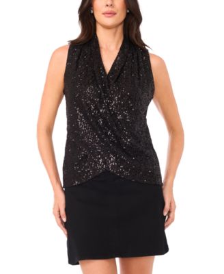 Women's Front Cross Over Wrap Top