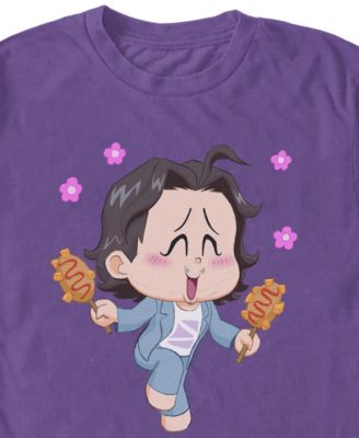 Men's K-Pop Demon Hunters Graphic Print Pull-Over T-Shirt