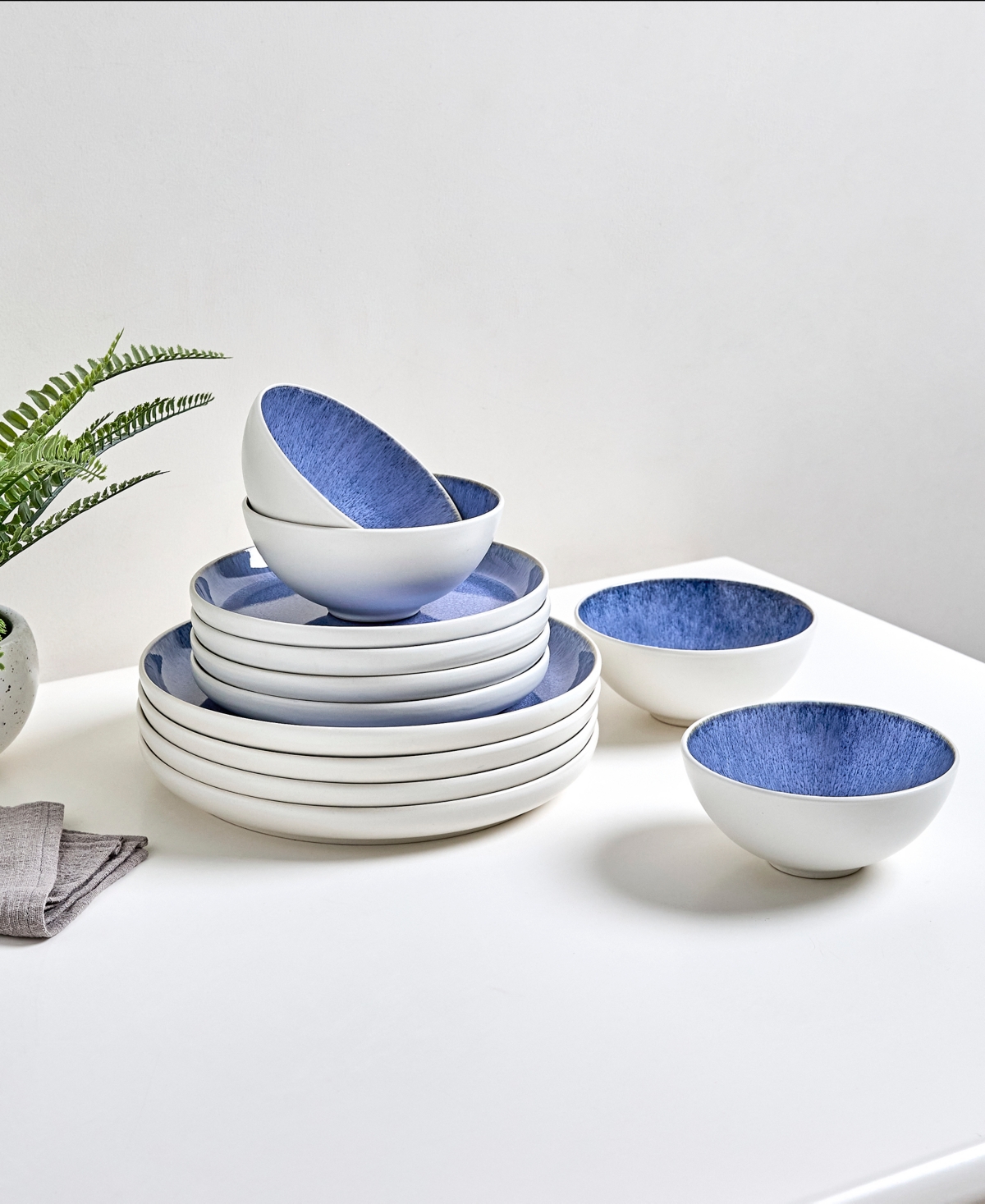 Sango Cove 12-Pc. Dinnerware Set, Service for 4