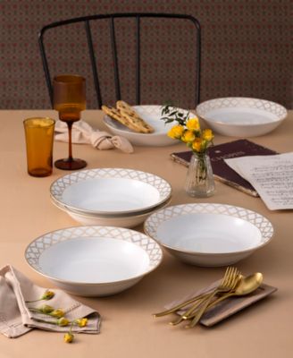 Eternal Palace 4-Pc. Dinner Bowl Set, Service For 4