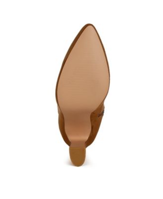 Womens Clubdate Block Heeled Ankle Boots