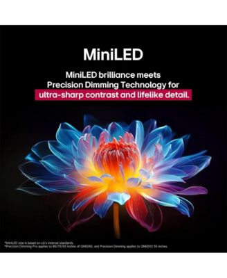 75" Class 85A Series QNED evo AI MiniLED 4K UHD Smart webOS TV (2025) - 75QNED85AUA