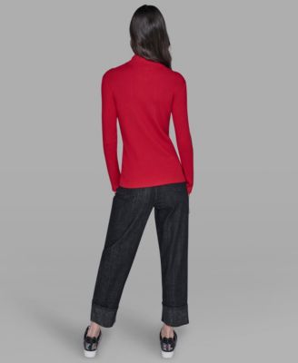 Women's Logo Tape Zip-Up Sweater