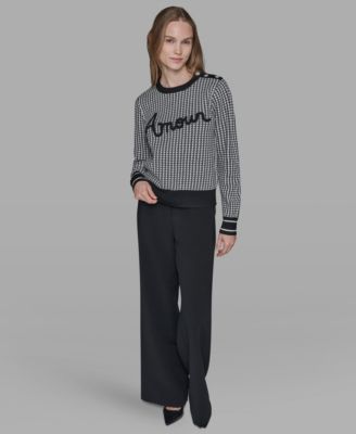 Women's Amour Script Crewneck Sweater