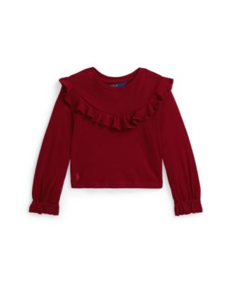 Girls' 2T-6X Long Sleeve Top