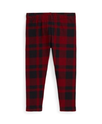 Polo Ralph Lauren - Girls 2T-6X Elastic Plaid Leggings