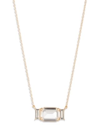 Lauren Ralph Lauren Glass Stone Pendant Necklace - Gold 46$