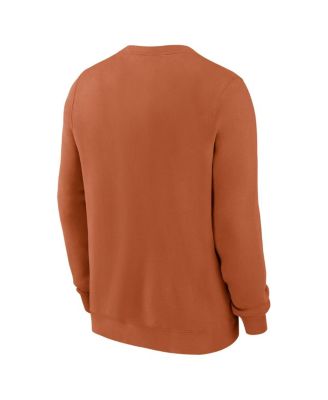 Men's Texas Orange Texas Longhorns Arch Pullover Sweatshirt