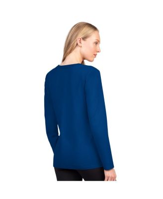 Women's Royal Indianapolis Colts Best Play Long Sleeve T-Shirt