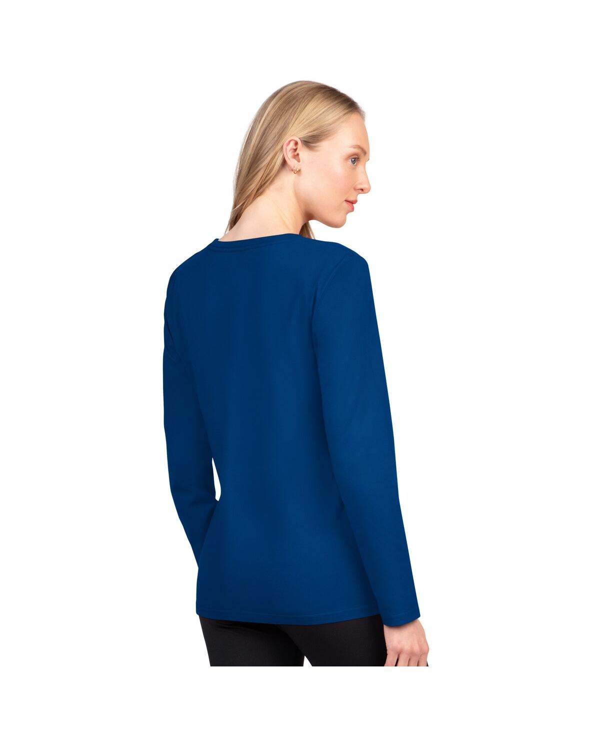 G-iii 4her By Carl Banks Women's Royal Indianapolis Colts Best Play Long Sleeve T-shirt In Blue