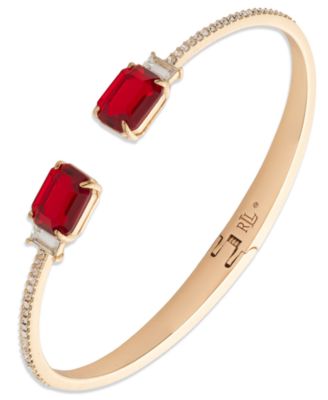 Crystal Stone Cuff Bracelet