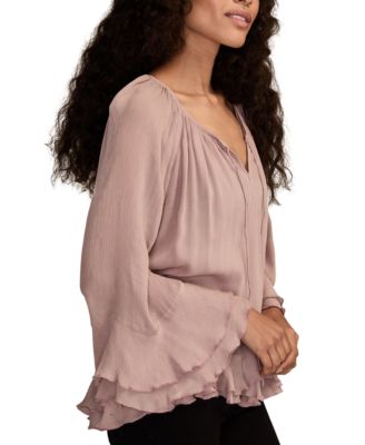 Women's Ruffle Chiffon Top