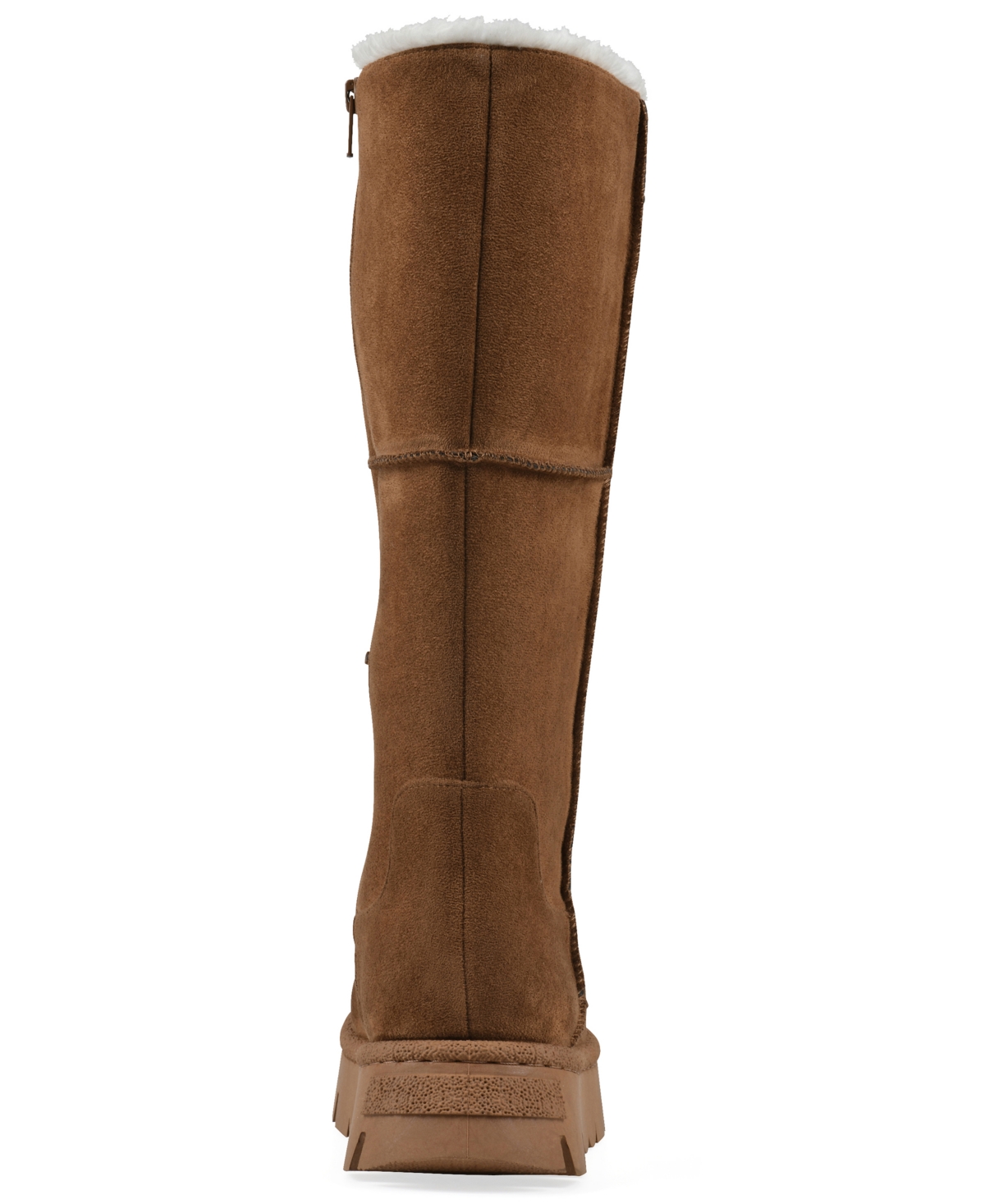 White Mountain Tru Platform Boot In Brown