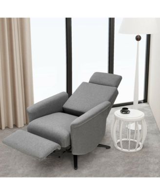 Massage Recliner Chair Swivel Single Sofa Lounge w/Adjustable Headrest