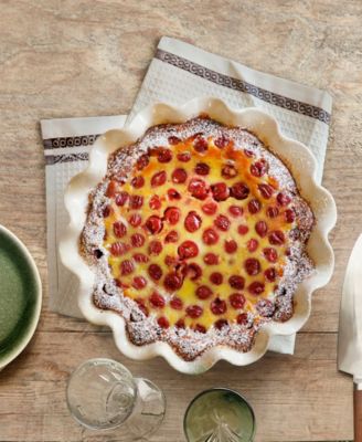 Ceramic 10.4" Ruffled Pie Dish