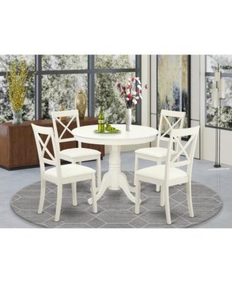 Dining Room Set Linen White