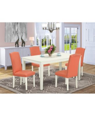 Dining Room Set Linen White