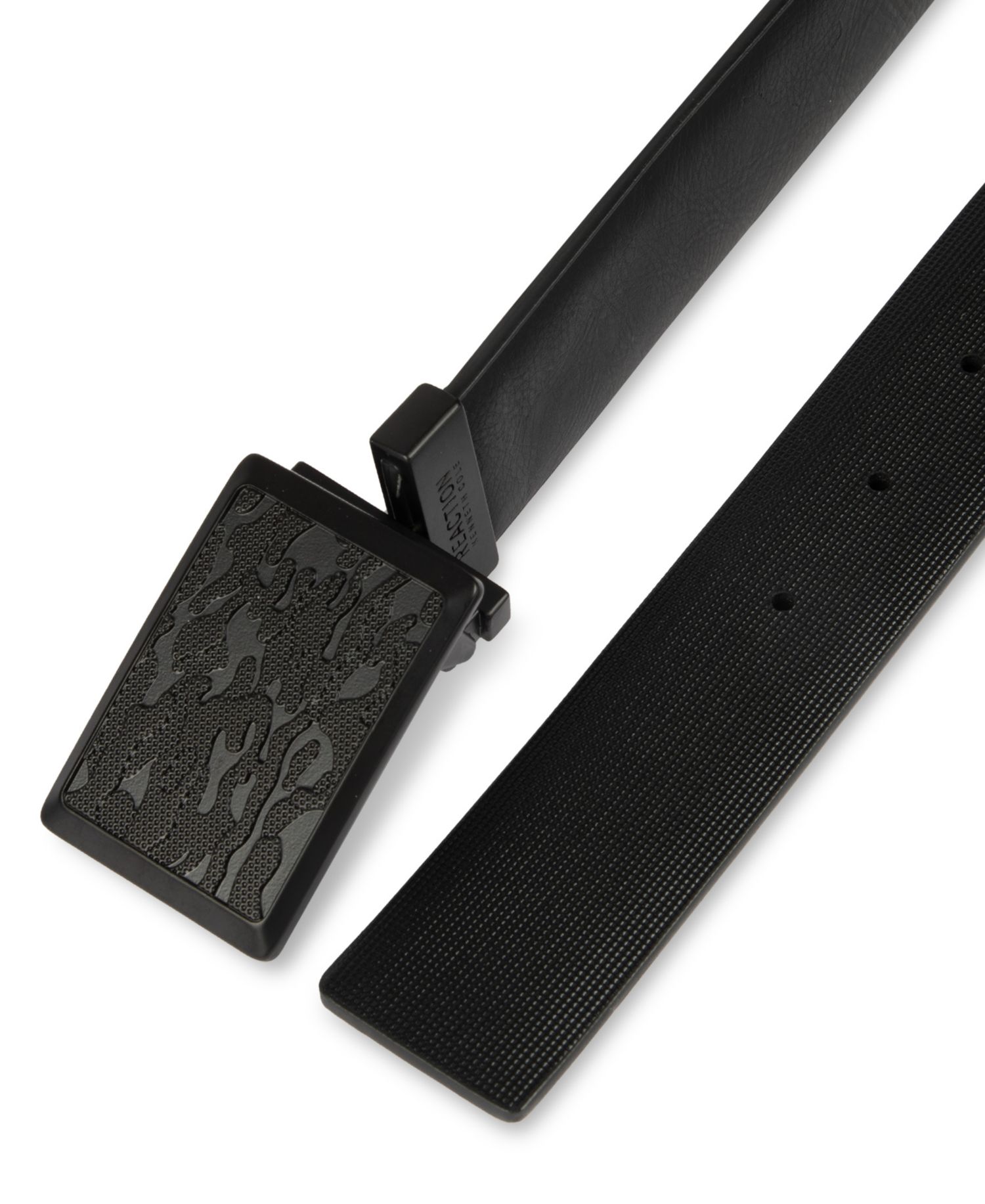 Men's Reversible Compression Plaque Buckle Belt