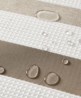 Ariana Ombre Waffle Shower Curtain, 72" x 72"