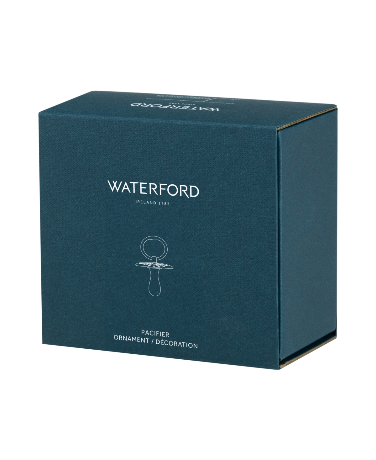Waterford Christmas Pacifier Golden Ornament