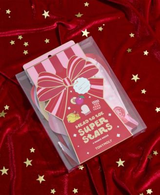 Head to Toe Superstars 4-Pc. Foot, Hand, and Face Mask Set