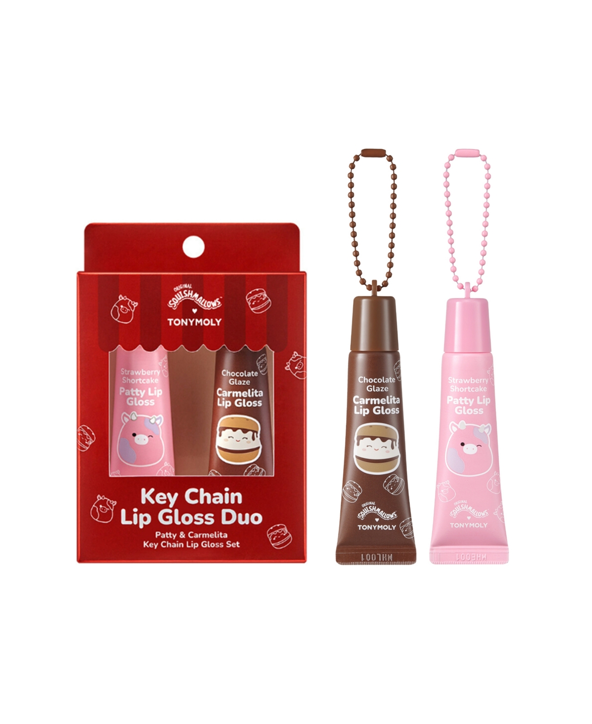 Tonymoly x Squishmallows 2-Pc. Lip Gloss Duo Set