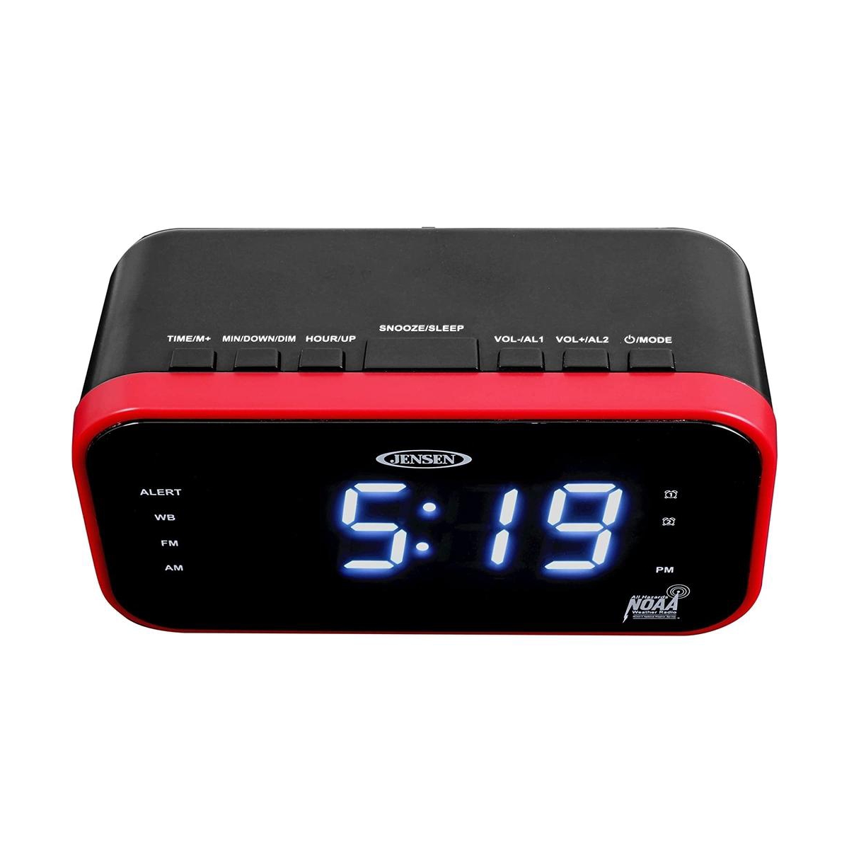 Jensen Jep-150 Clock Radio Emergency Prepardness Am/Fm