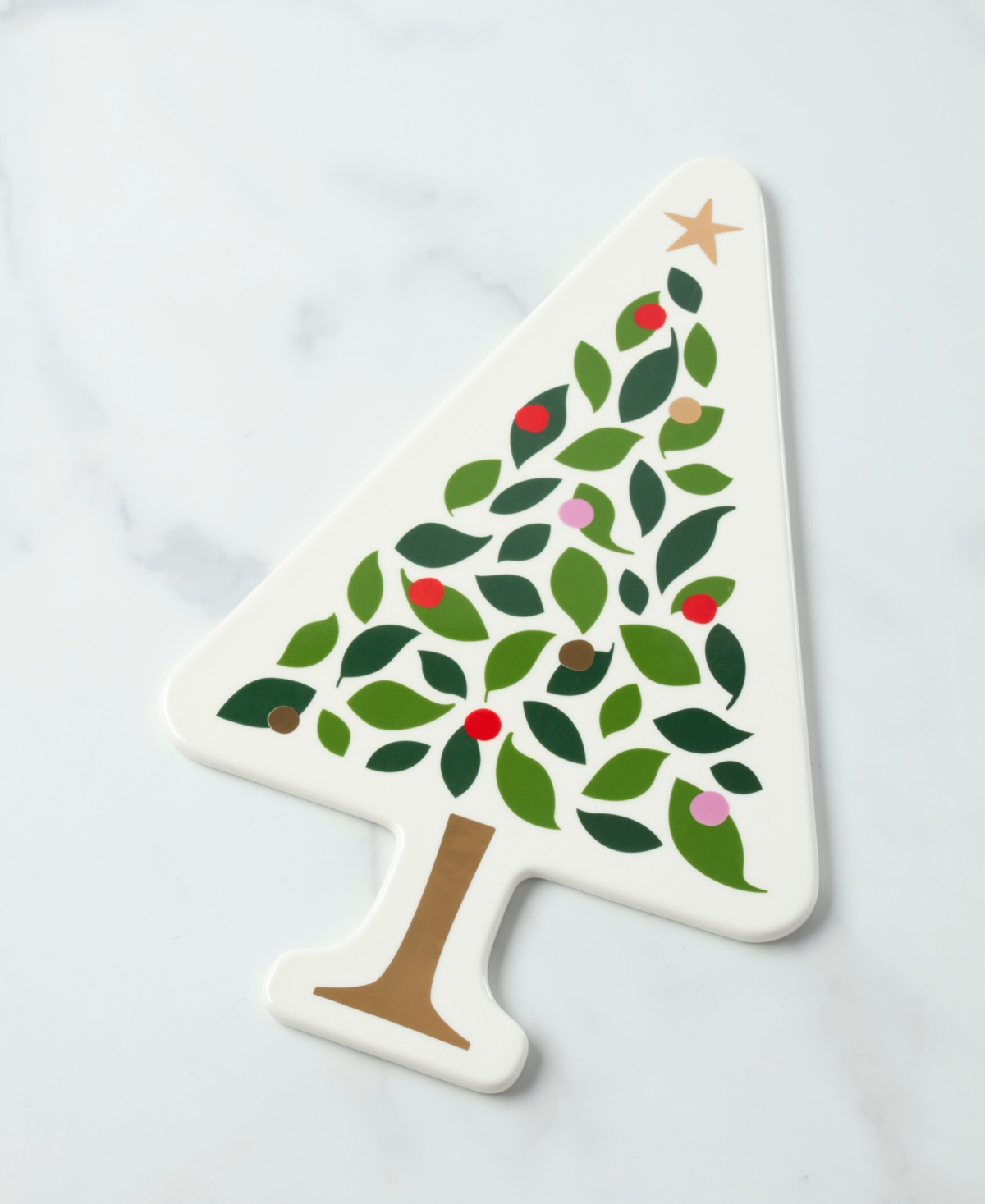Kate Spade Evergreen Tree Cheese Slab