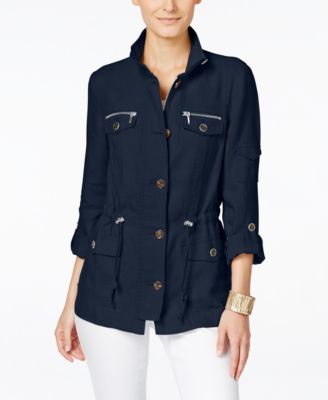 macys womens utility jacket