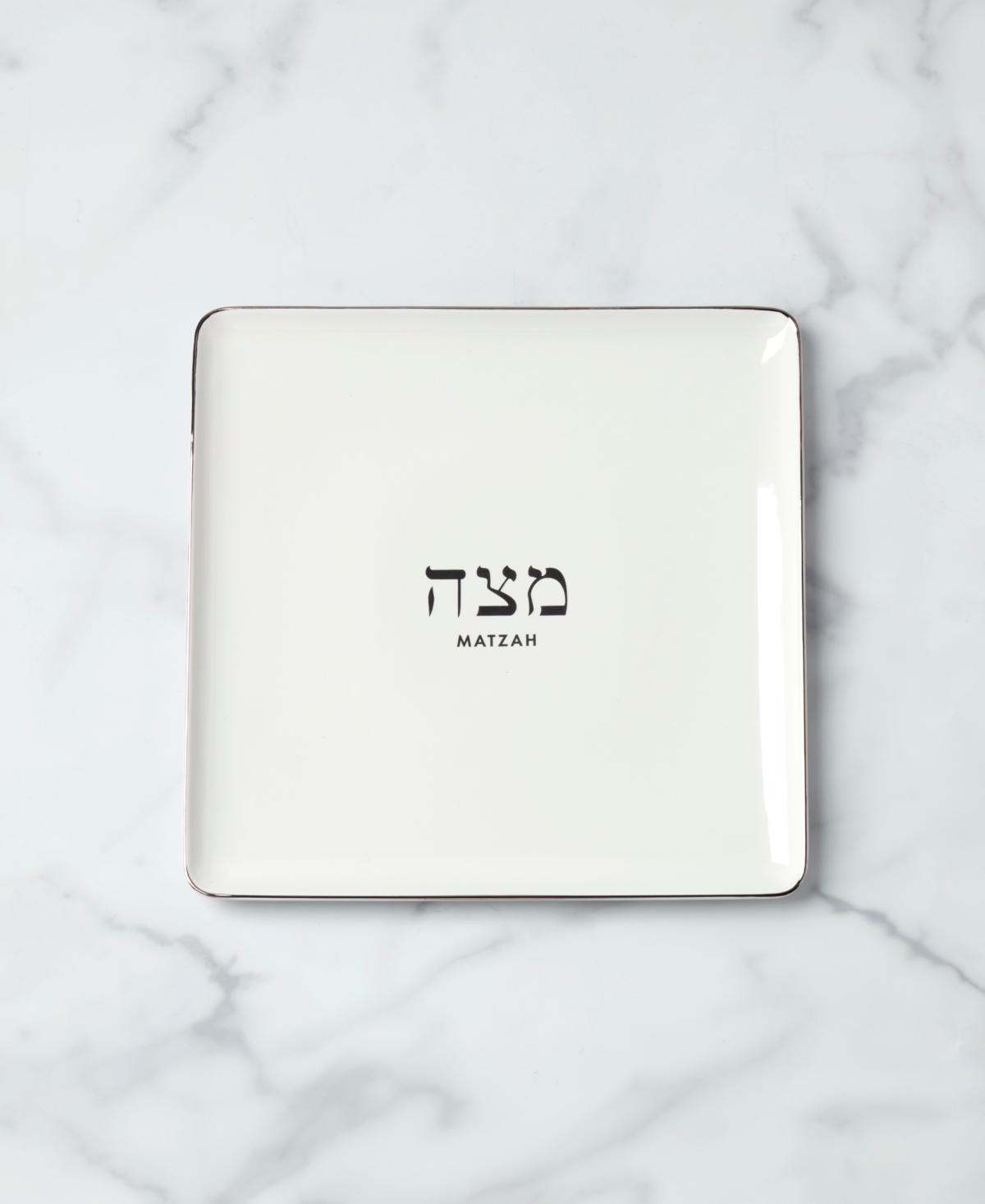 Kate Spade Oak Street Matzah Plate In White
