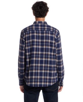 Men's Button Front Flannel Shirt