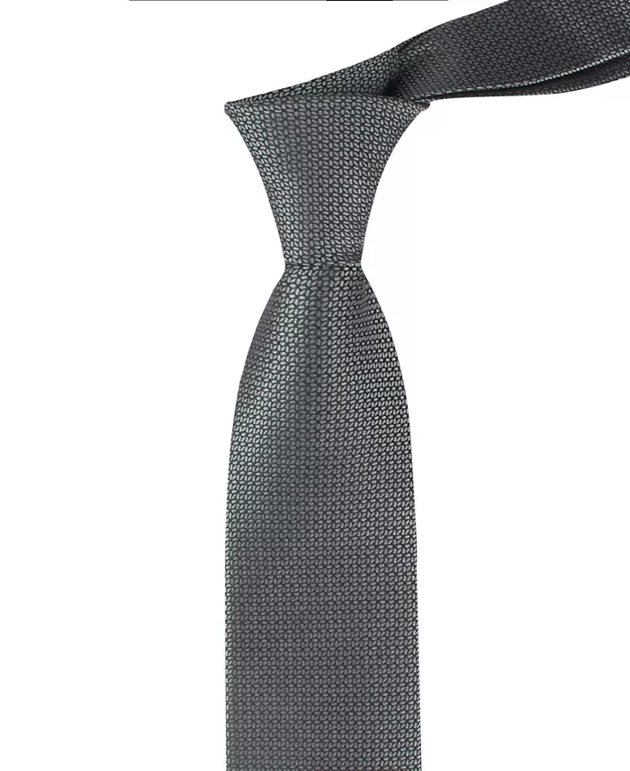 Men's Lily Micro Geometric Tie - thumbnail 2