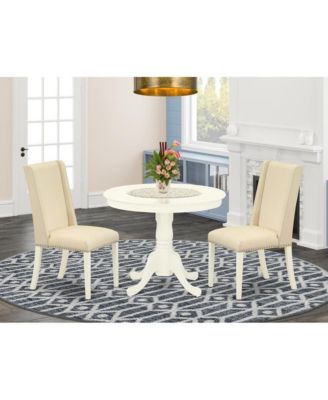 Dining Room Set Linen White