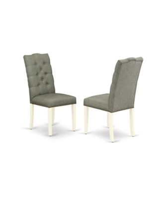 6-Piece Dining Set – Rectangular Table, Bench, and Linen Upholstered Chairs with Button Tufted Backs for Dining Room