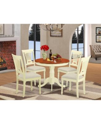 Small Kitchen Table and 4 Chairs 5 Pc Kitchen Table set