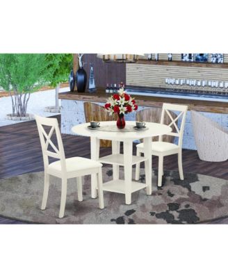 Dining Room Set Linen White