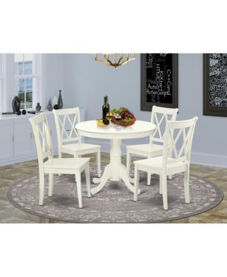 Dining Room Set Linen White