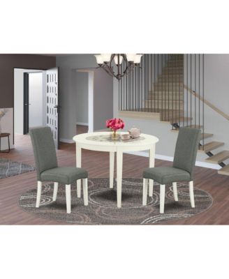 Three-piece Round Dining Room Set