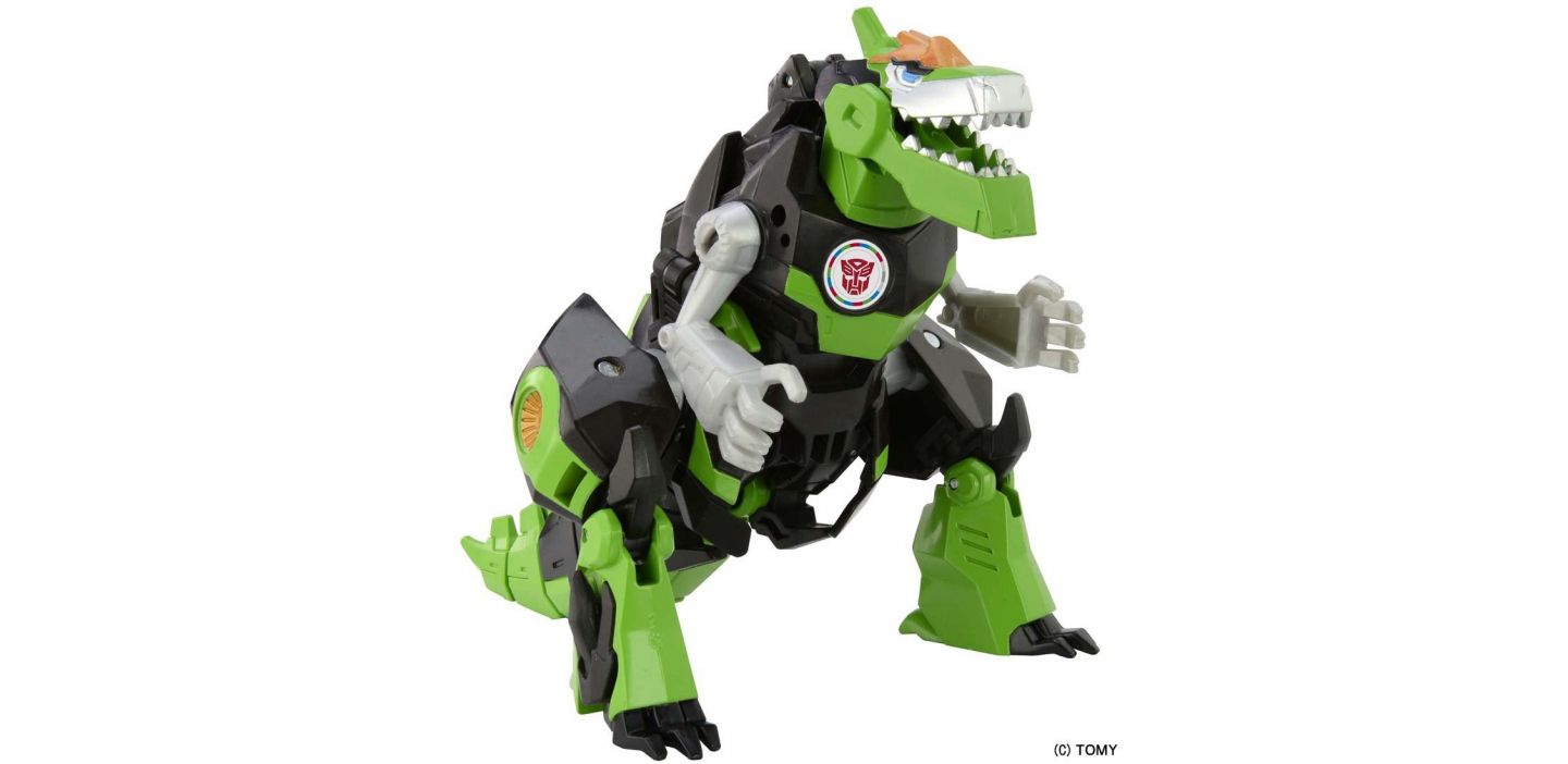 Детские фигурки Transformers Adventure Grimlock vs. Gregevor Japanese Exclusive 5", 2-Piece Set, от 15 лет — фото 3