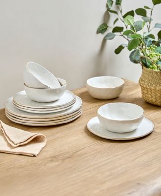 Gansevoort 12-Pc. Dinnerware Set, Service For 4