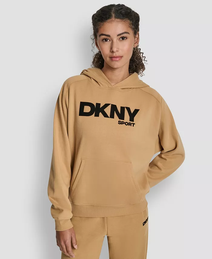 Women's Flock Logo Kanga Pocket Pull-On Hoodie - thumbnail 6