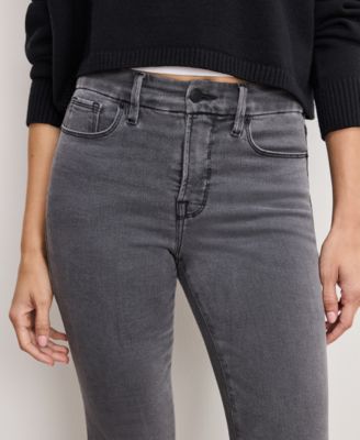 Women's Soft Tech Good Cropped Mini Boot Jeans, Regular & Plus Size