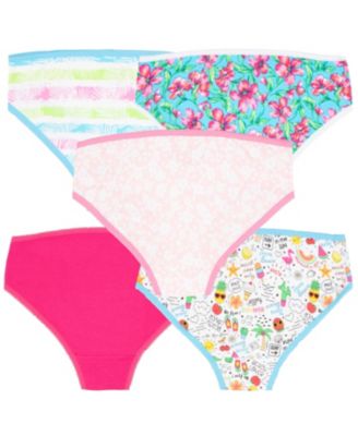 Little Girls Cotton 5 Pack Underwear