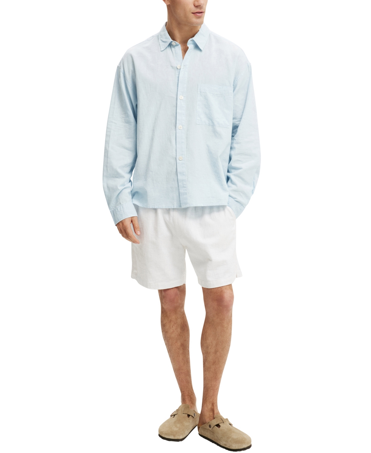 Cotton On Men's Eli Long Sleeve Shirt